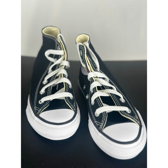 Converse Youth Black Chuck Taylor High Top - Picture 2 of 4